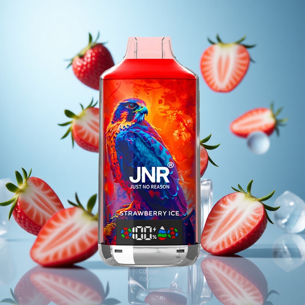 Јагода лед JNR Falcon X 18000 Пуфова 750mAh батерија 24ml течност wholesale Serbia