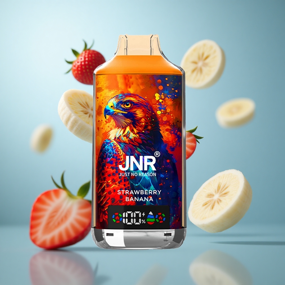 Јагода Банана JNR Falcon X 18000 Пуфова Батерија 750mAh Црево Дуал Меш wholesale Serbia