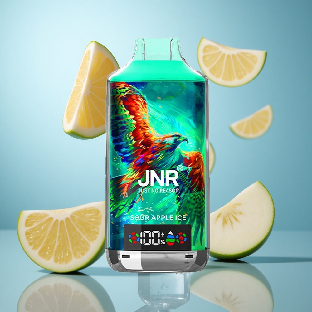 Kisela Jabuka Led JNR Falcon X 18000 Puffova Baterija 750mAh Tekućina 24ml wholesale Serbia
