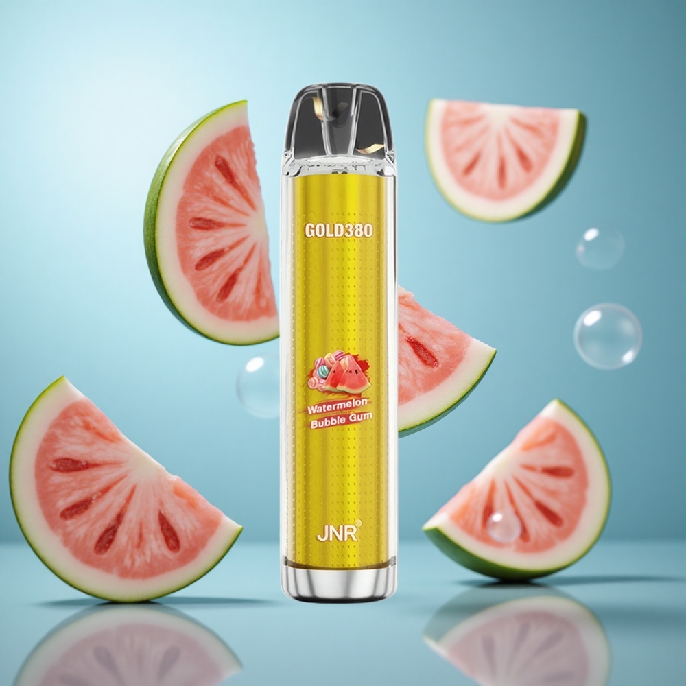 Лубеница Жвачка JNR Gold380 6000 Пуфова Диспозaбл Вејп 1500mAh Батерија 13ml Течност wholesale Serbia
