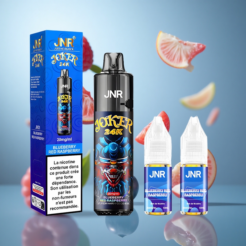 Borovnica Malina JNR Joker 24K Puffs 24000 Pufova 2% nikotina wholesale Serbia