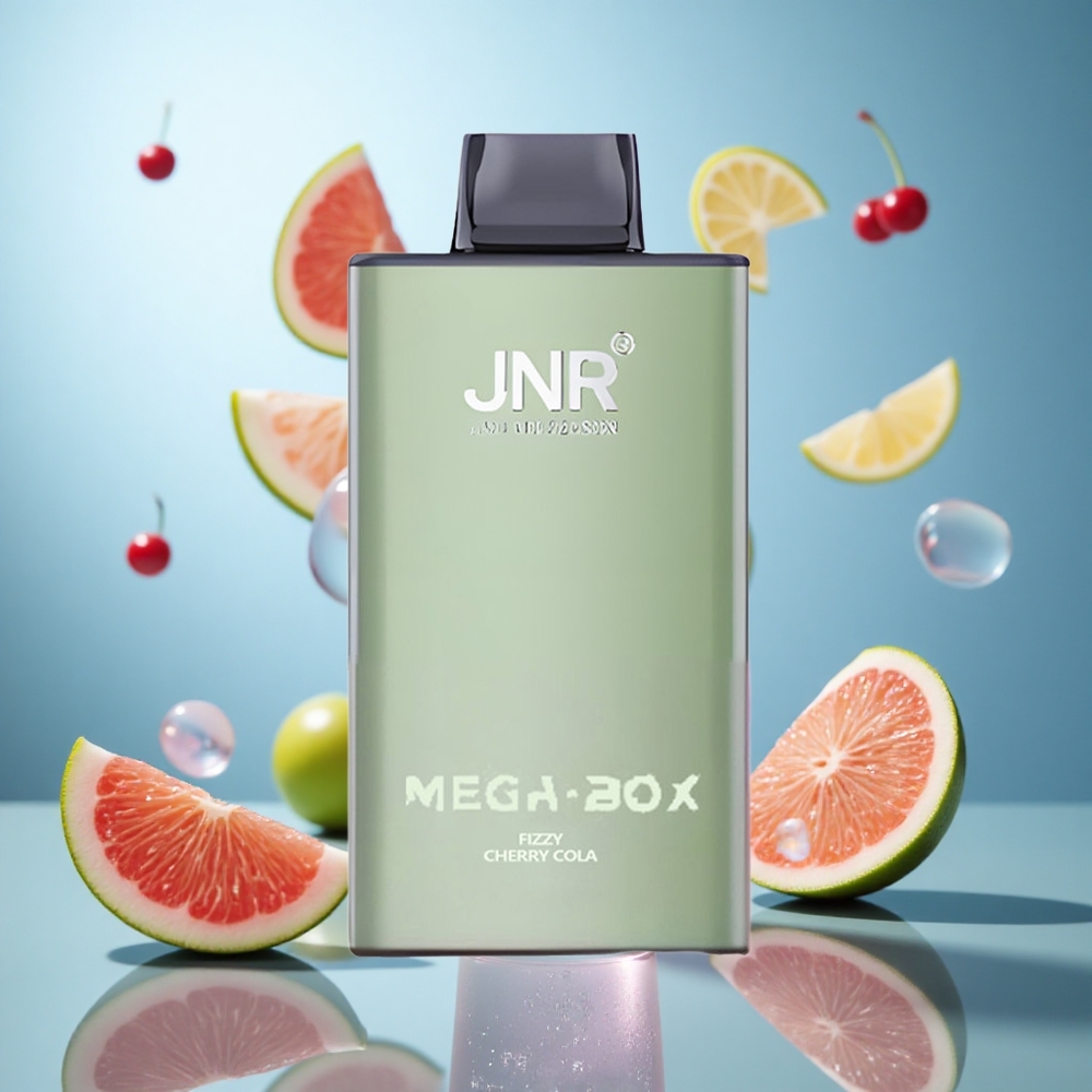 Gazirana Višnja Kola JNR Mega Box 25000 Pufova 30ml E-tečnost 850mAh Baterija wholesale Serbia