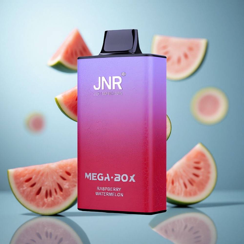 Малина Лубеница JNR Mega Box 25000 Пуфова 30ml Капацитет течности wholesale Serbia