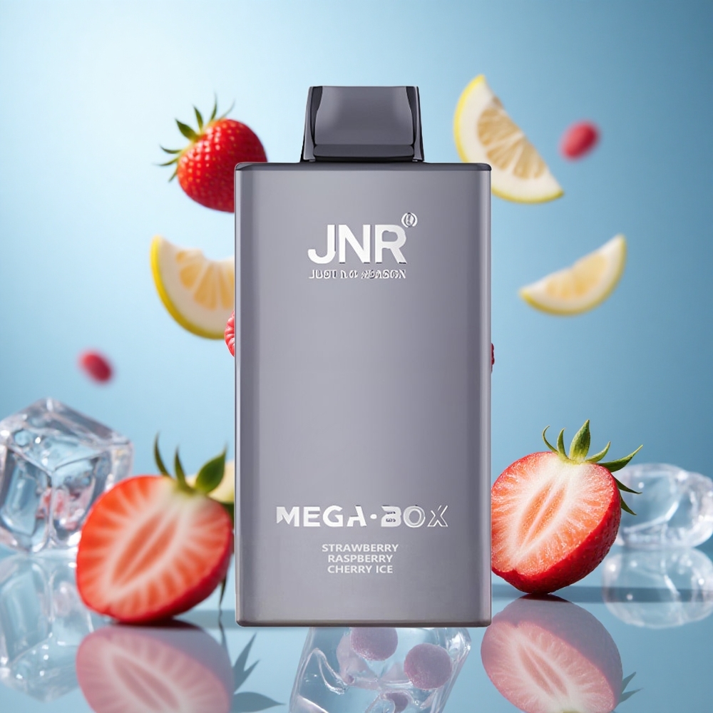 Јагода Малина Трешња Лед JNR Mega Box 25000 Пуфова 30ml Течности wholesale Serbia