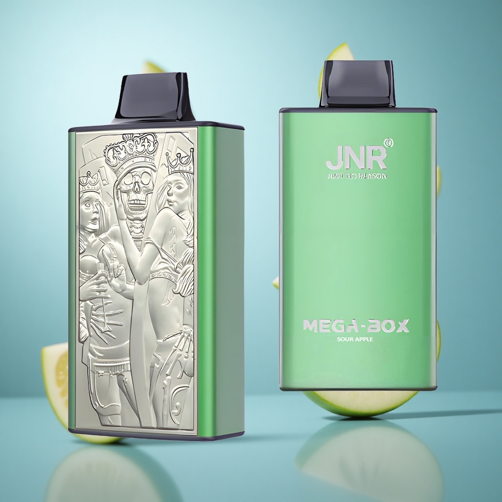 Kisela Jabuka JNR Mega Box 25000 Pufova Једнократни Вапе 30ml E-tečnost 850mAh Baterija wholesale Serbia