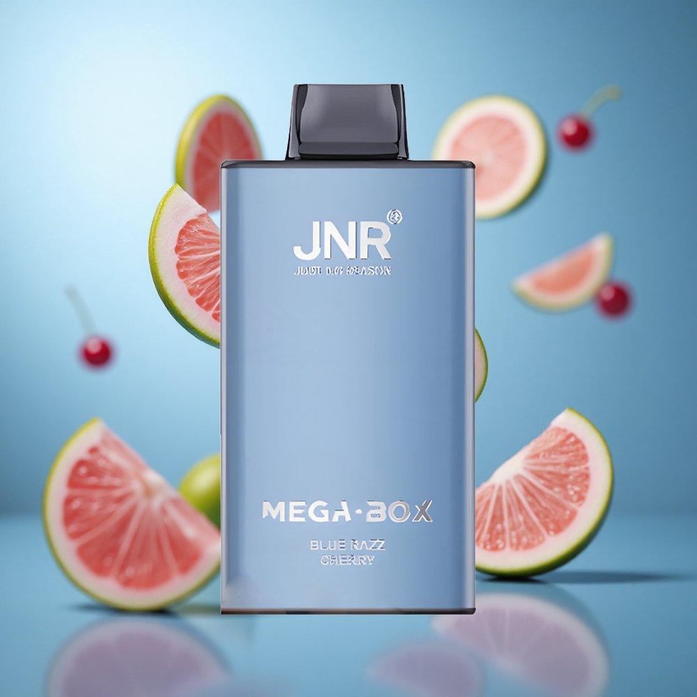 Plava Malina Trešnja JNR Mega Box 25000 Pufova 30ml Kapacitet Tekućine wholesale Serbia