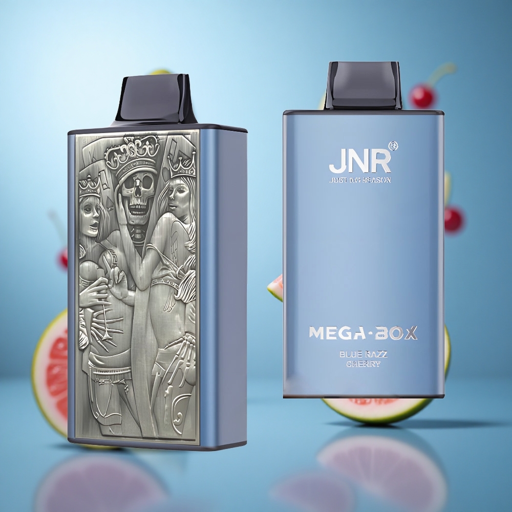 Plava Malina Trešnja JNR Mega Box 25000 Pufova 30ml Kapacitet Tekućine wholesale Serbia