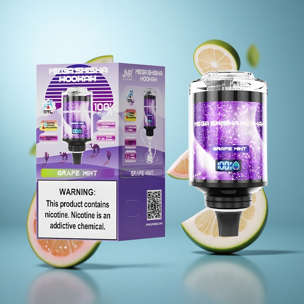 Grozdana Meta JNR Mega Shisha Hookah 100.000 pufova 2200mAh baterija wholesale Serbia