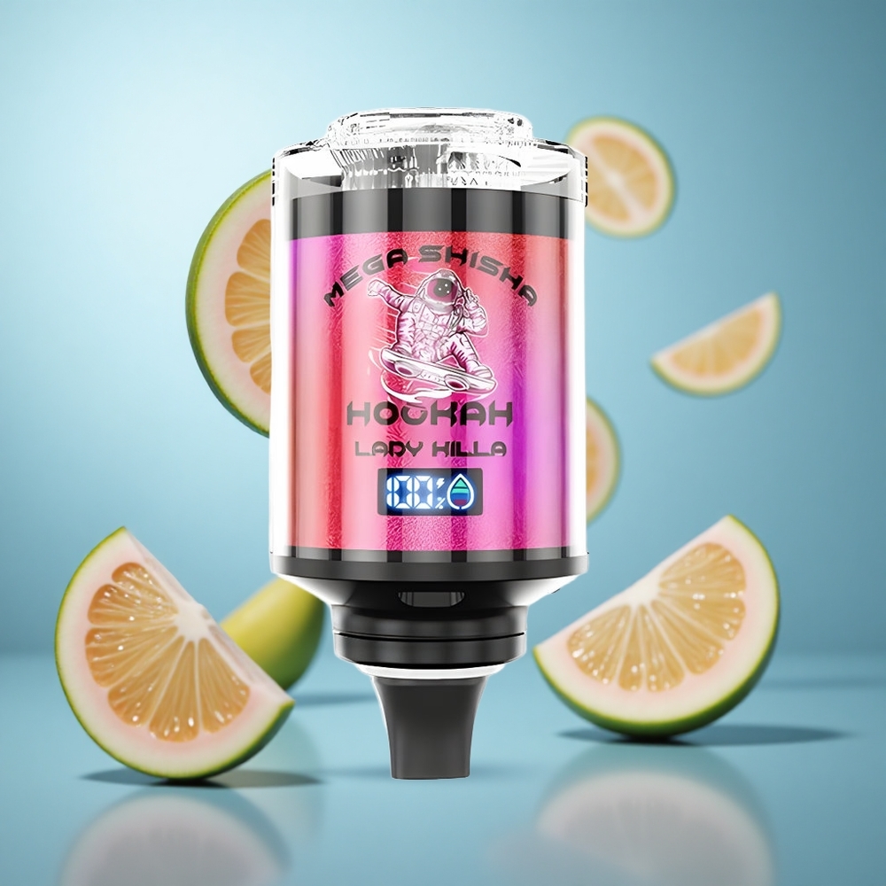 Lady Killa JNR Mega Shisha Hookah 100 hiljada dimova 60ml kapacitet tečnosti wholesale Serbia