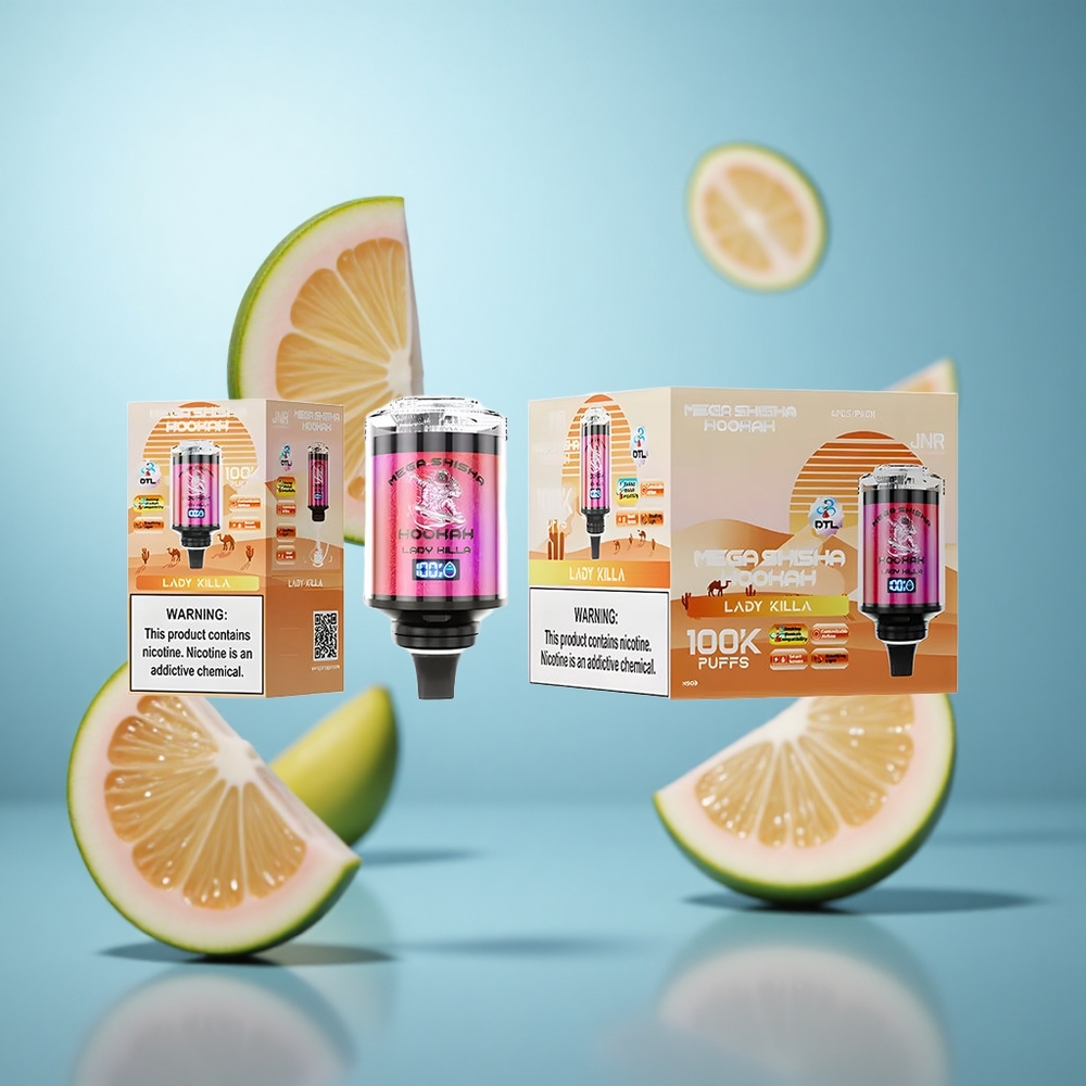 Lady Killa JNR Mega Shisha Hookah 100 hiljada dimova 60ml kapacitet tečnosti wholesale Serbia