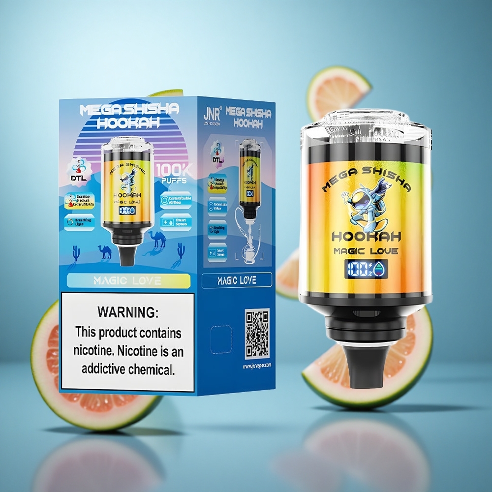 Magic Love JNR Mega Shisha 100K vejpufni sa 100000 pufova i 60ml kapacitetom tečnosti wholesale Serbia