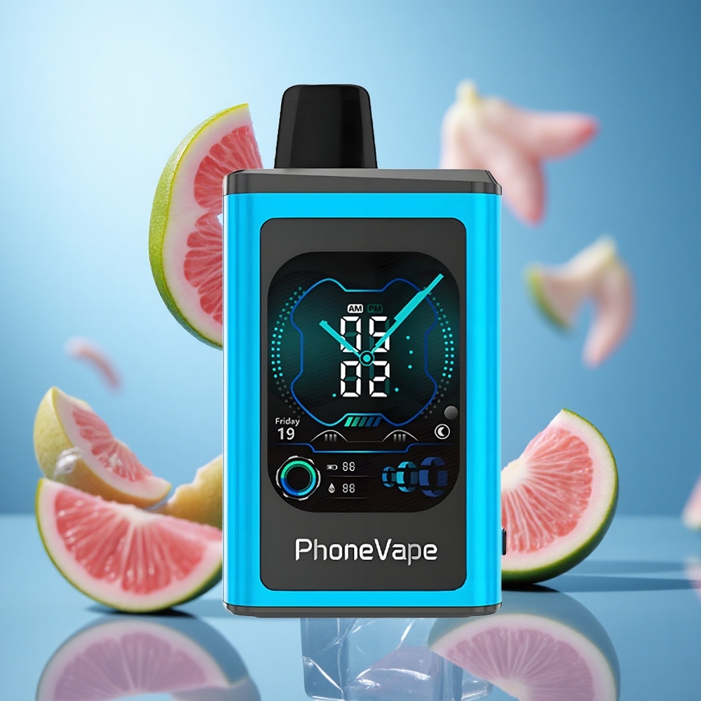 Plava Malina Led JNR PhoneVape 30000 dimova 850mAh punjiva baterija 5% nikotina wholesale Serbia