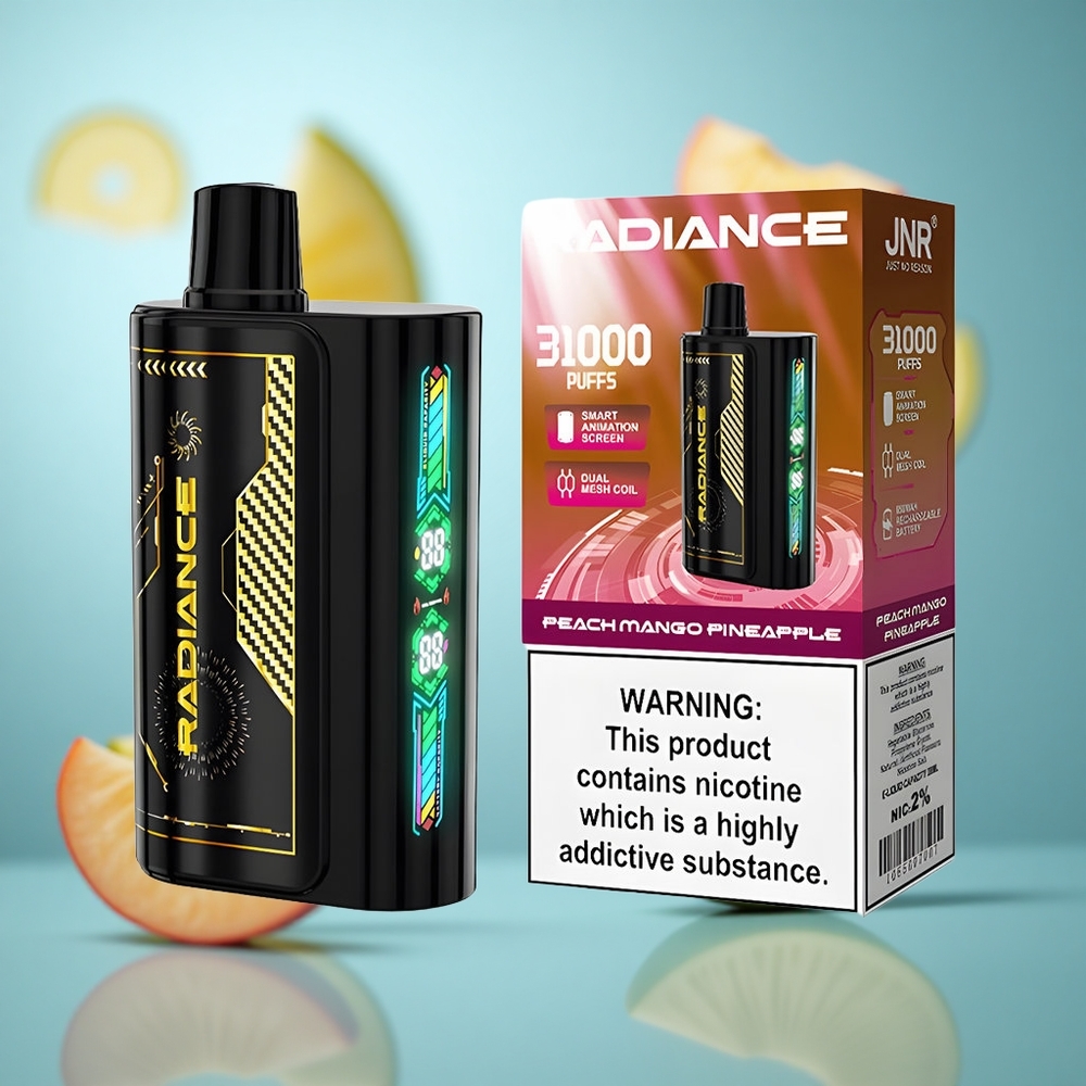 Breskva Mango Ananas JNR Radiance 31000 Puffova 28ml E-tečnost wholesale Serbia