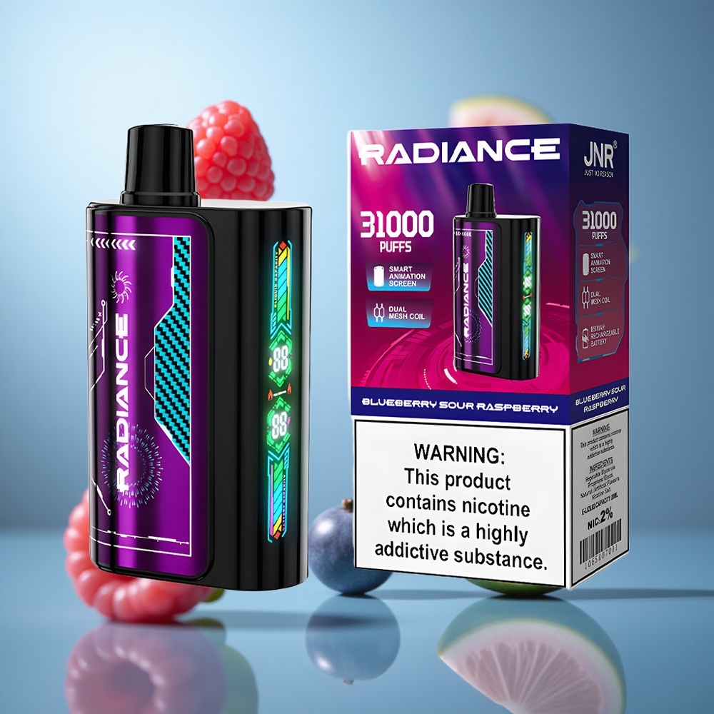 Jagoda-Kisela Malina JNR Radiance 31000 Pufova 28ml E-tečnost wholesale Serbia