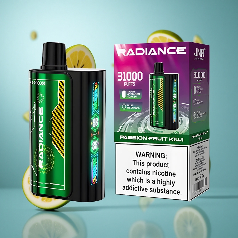 Passion Fruit Kiwi JNR Radiance 31000 Pufova 28ml E-tečnost wholesale Serbia