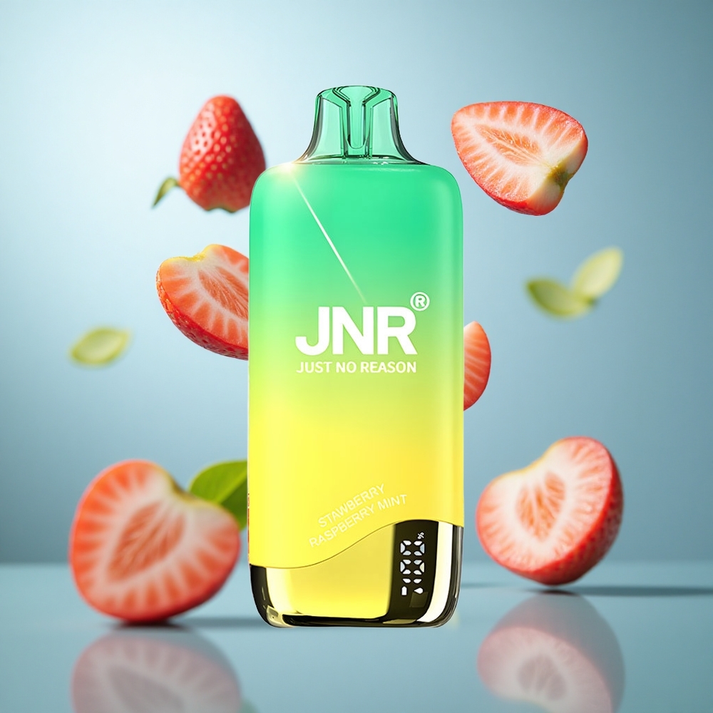 Јагода бресква нана JNR Rainbow 10500 пуфова 18ml течност за е-цигарете 600mAh батерија wholesale Serbia
