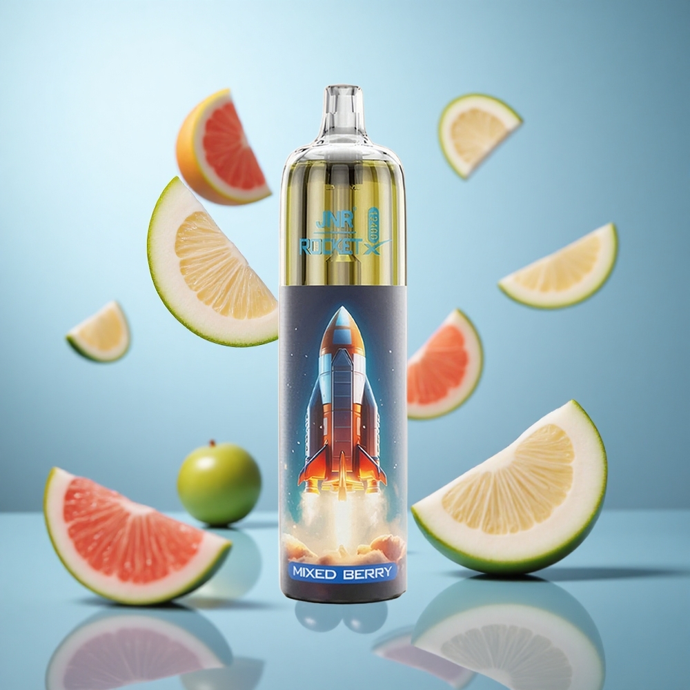 Mešane bobice JNR Rocket-X 12400 Pufova Једнократни Вапе sa 850mAh Baterija i 25ml Tečnosti wholesale Serbia