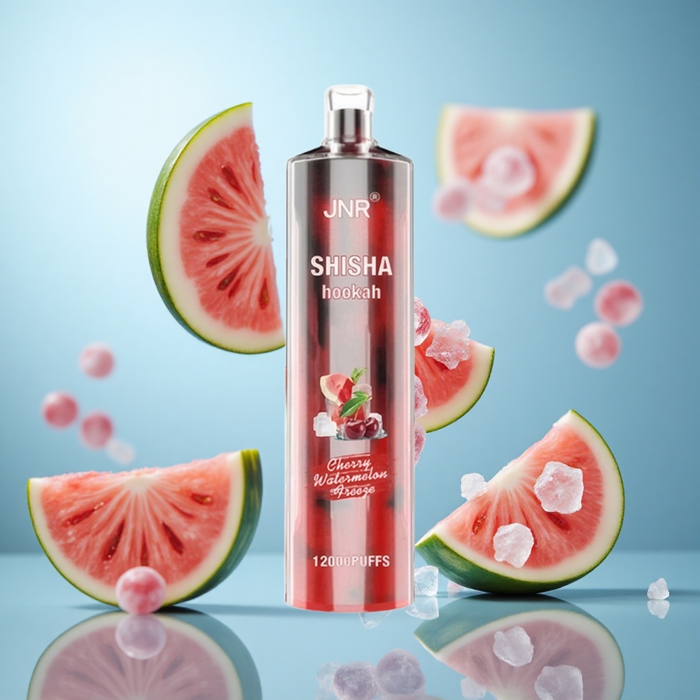 Вишња Лубеница залеђивање JNR Shisha Hookah 12000 Пуфова 750mAh батерија 24ml течност wholesale Serbia
