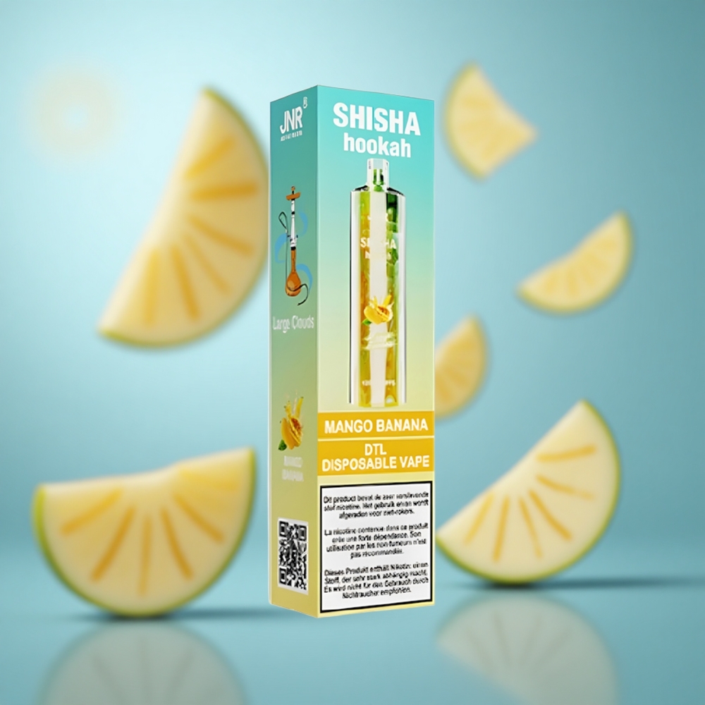 Mango Banana JNR Shisha Hookah 12000 Puffova 750mAh baterija 24ml tečnosti wholesale Serbia