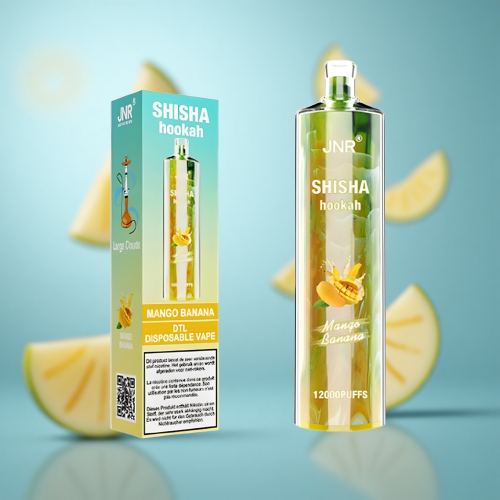 Mango Banana JNR Shisha Hookah 12000 Puffova 750mAh baterija 24ml tečnosti wholesale Serbia