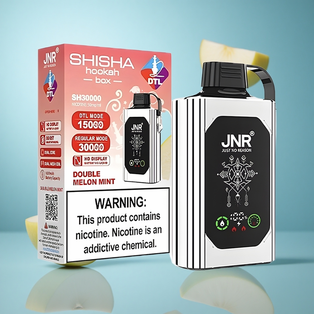 Dvostruka Jabuka JNR Shisha Hookah Box 20500 Puffs HD Display Dual Mesh Coil & Dual Core wholesale Serbia