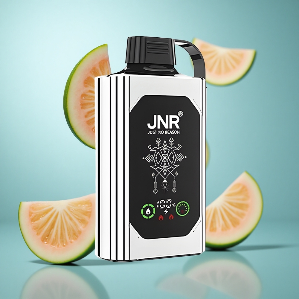 Dvostruki dinja menta JNR Shisha Hookah Box 20500 Puffs HD displej, 25ml tečnost, Dual Mesh Coil & Dual Core, wholesale Serbia