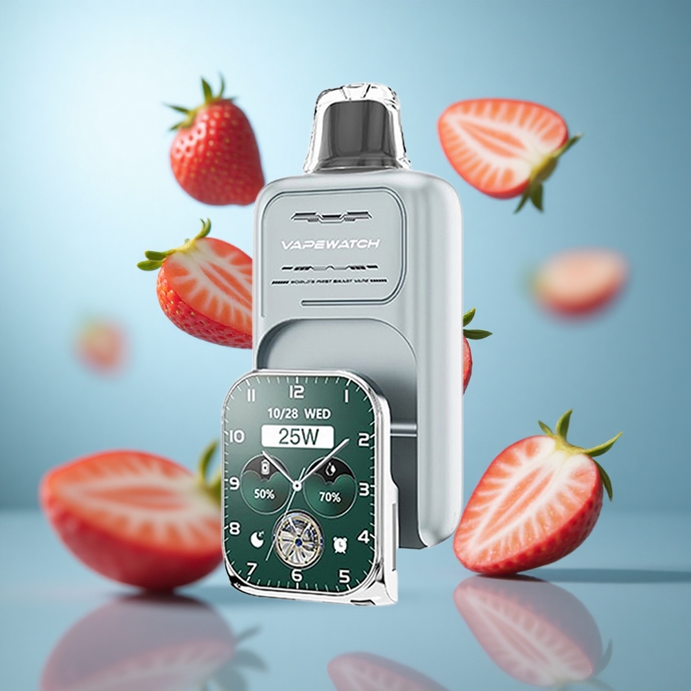 Јагода Лед JNR Vape Watch 30.000 Прајмова, Дуал Меш Цоил, wholesale Serbia
