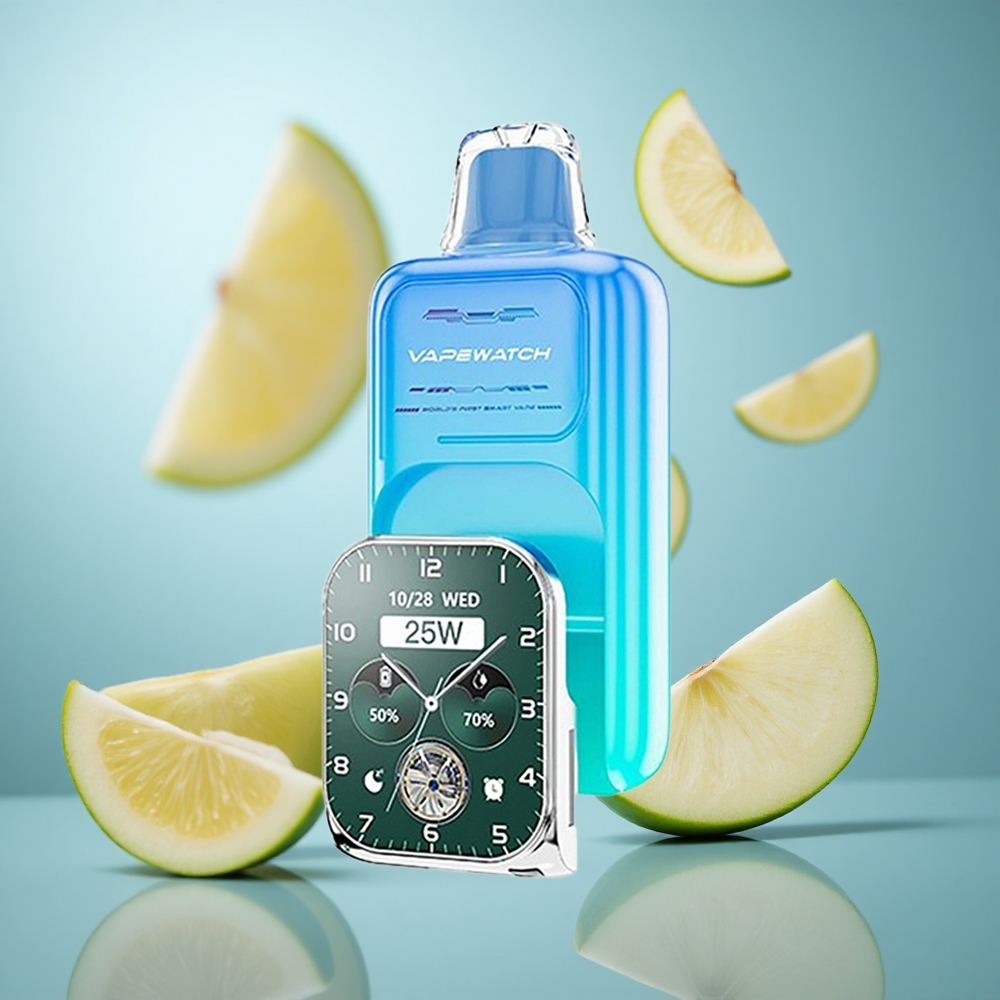 Kisela Jabuka Led JNR Vape Watch 30,000 pufova 19mL tečnost 5% nikotina wholesale Serbia