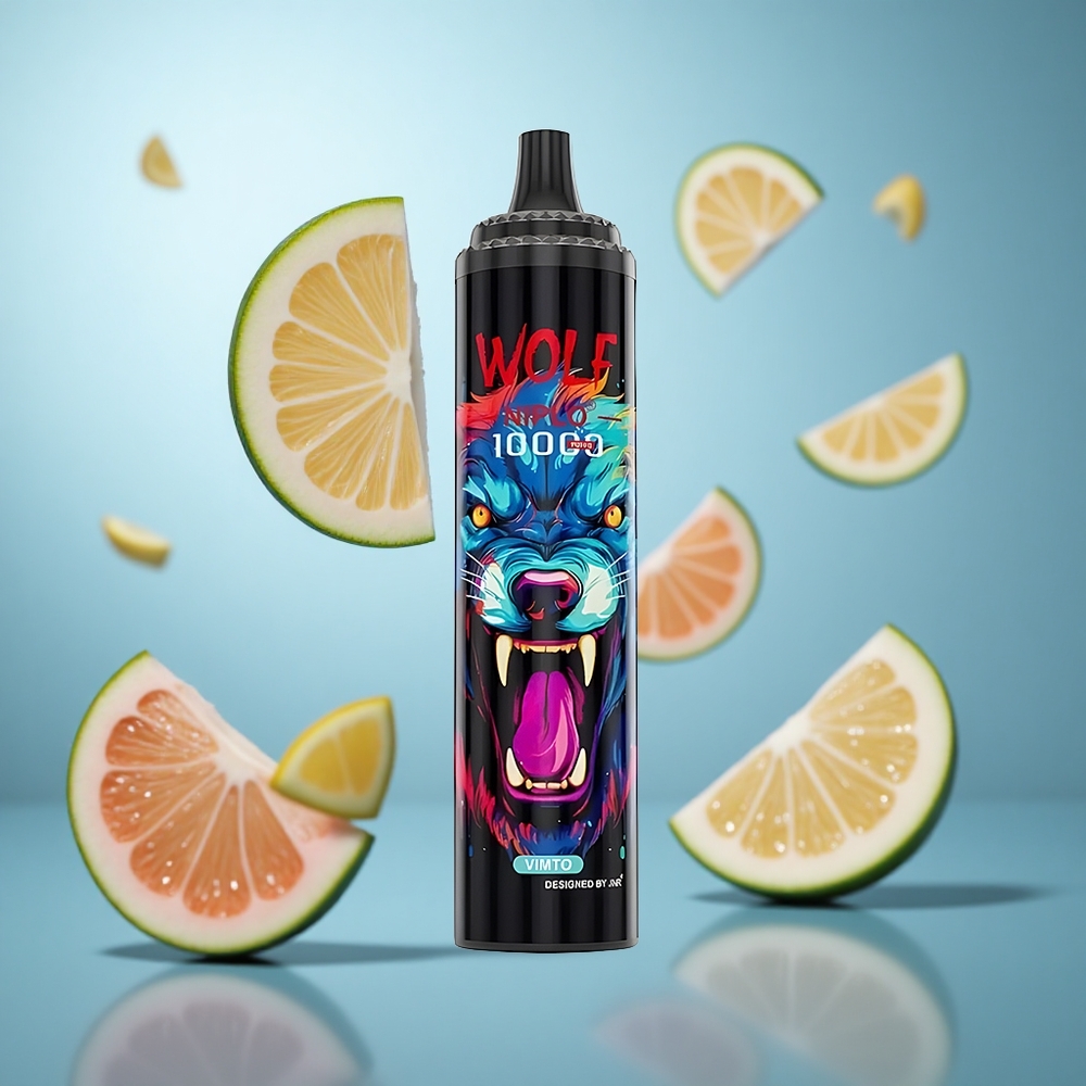 Vimto ukus JNR Wolf Niplo 10000 Puffs Mesh Coil 1.0 Ohm 20ml kapacitet tečnosti wholesale Serbia