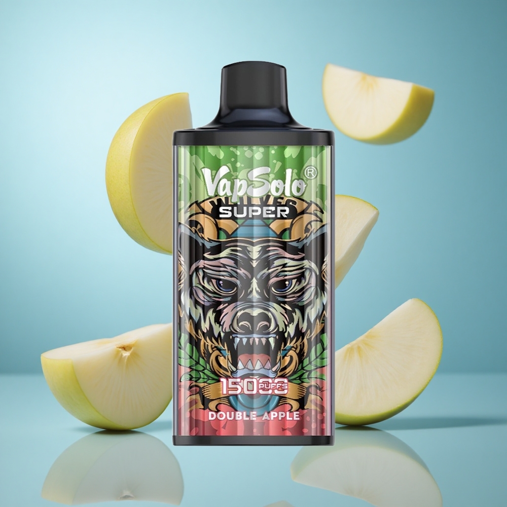 Dvostruka Jabuka Vapsolo Super 15000 Puffs E-tečnost: 40ml Baterija: 850mah Mesh Coil wholesale Serbia