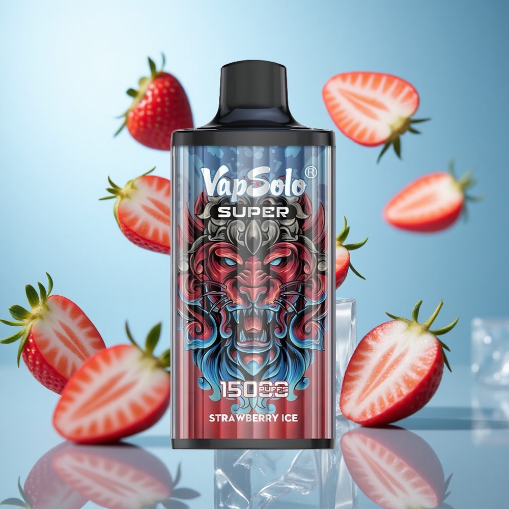 Jagoda Led Vapsolo Super 15000 Puffs E-Liquid 40ml baterija 850mah wholesale Serbia