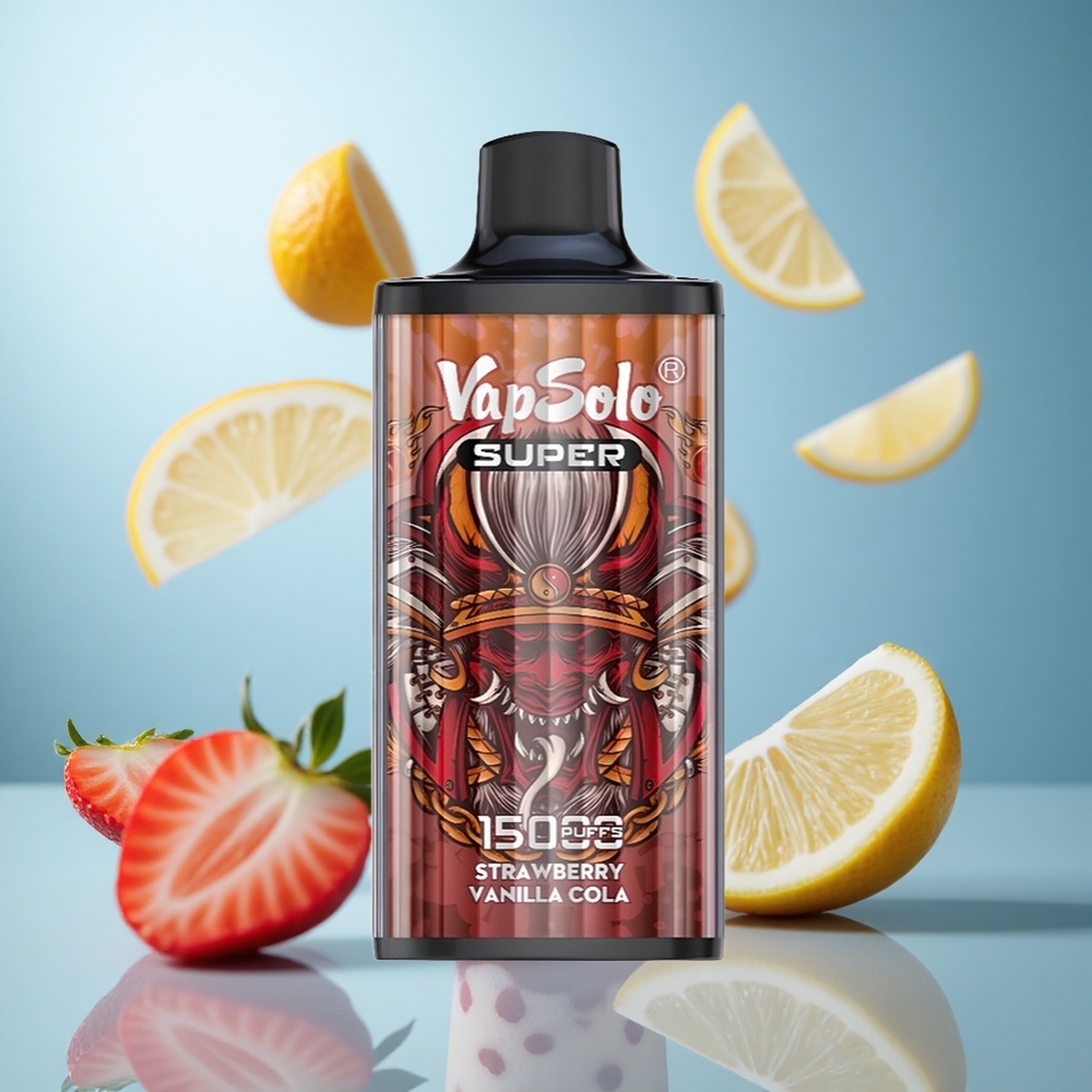 Jagoda Vanila Kola Vapsolo Super 15000 Puffs E-Tekućina 40ml Baterija 850mah Mesh Coil wholesale Serbia