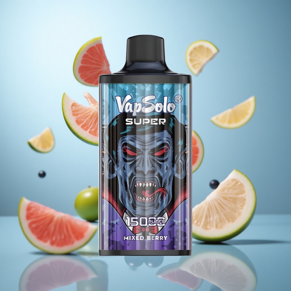 Mešano voće Vapsolo Super 15000 Puffs Једнократни Вапе Tip-C punjenje 850mah baterija wholesale Serbia