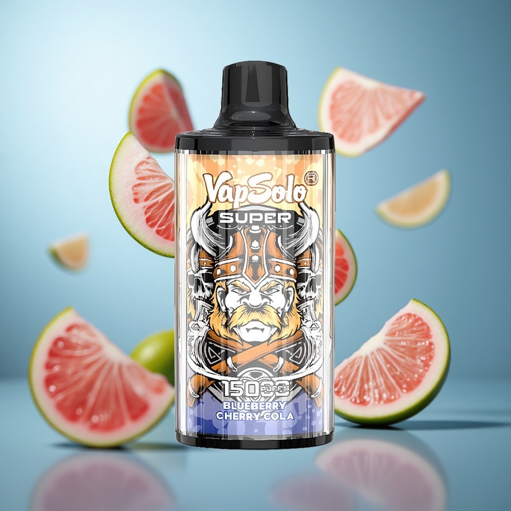 Trešnja Kola Vapsolo Super 15000 Puffs E-Liquid 40ml, 850mah Mesh Coil wholesale Serbia