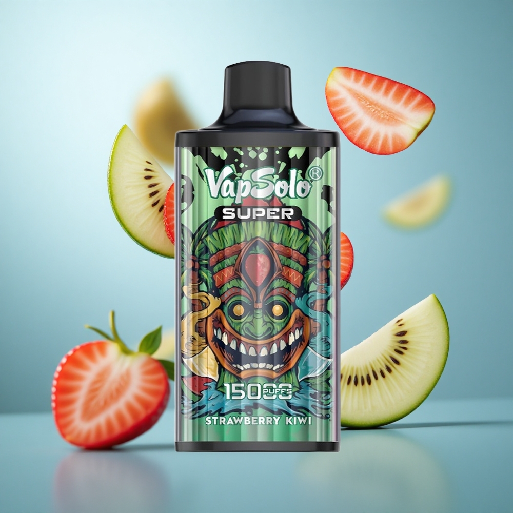 Јагода-Киви Vapsolo Super 15000 пуфа Димензије: 44x43x26.5 cm, 850mah wholesale Serbia