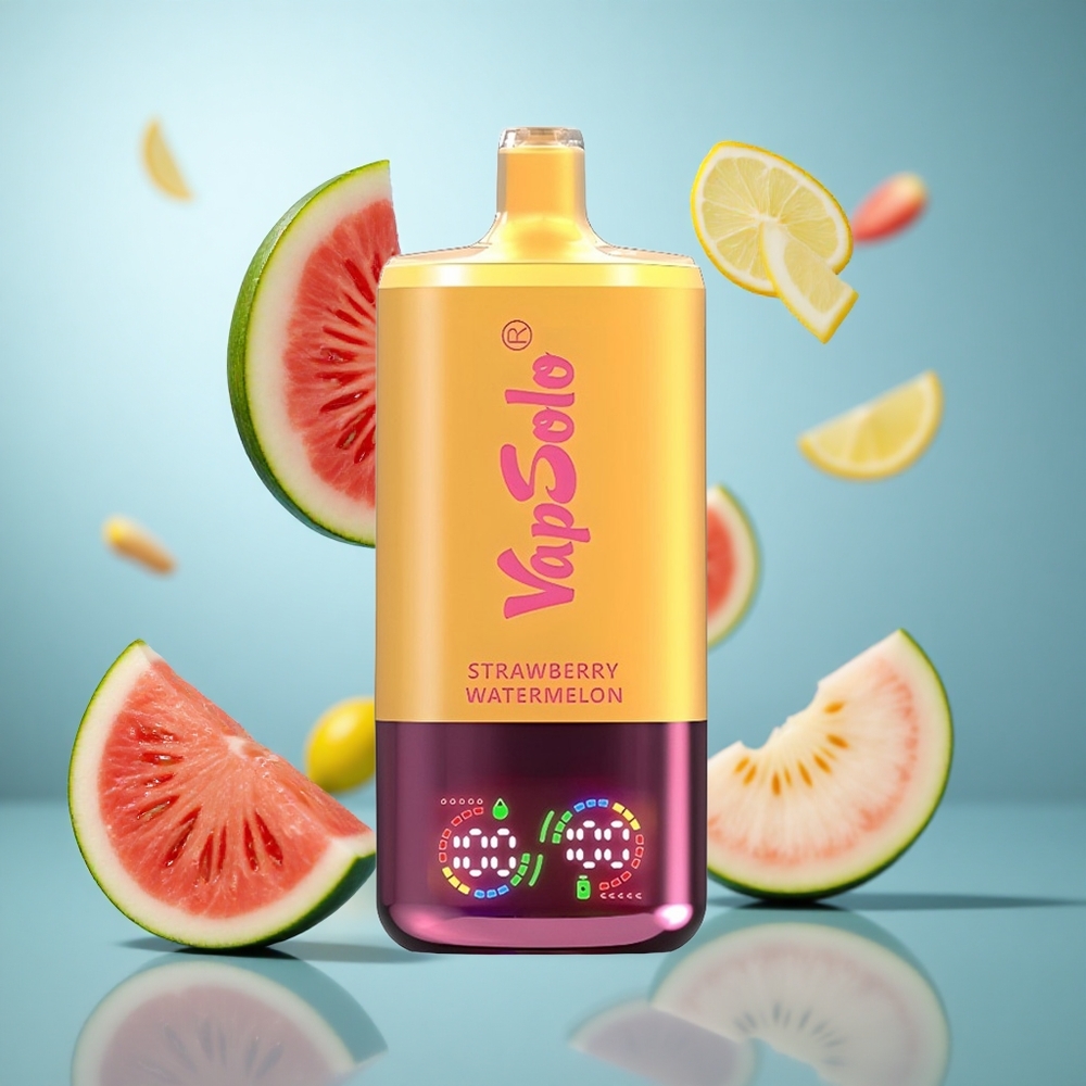 Јагода Лубеница & Бресква Лимун VapSolo Triple 30000 Пуфова Димензије кеса: 47 x 47 x 115mm wholesale Serbia