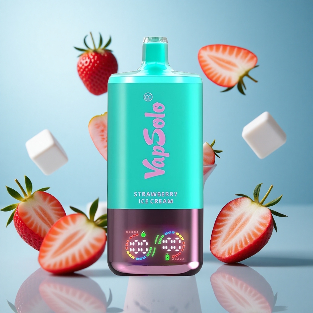 Јагода сладолед Vapsolo Triple 30000 пуфова Димензије паковања: 47 x 47 x 115mm Тип-C wholesale Serbia