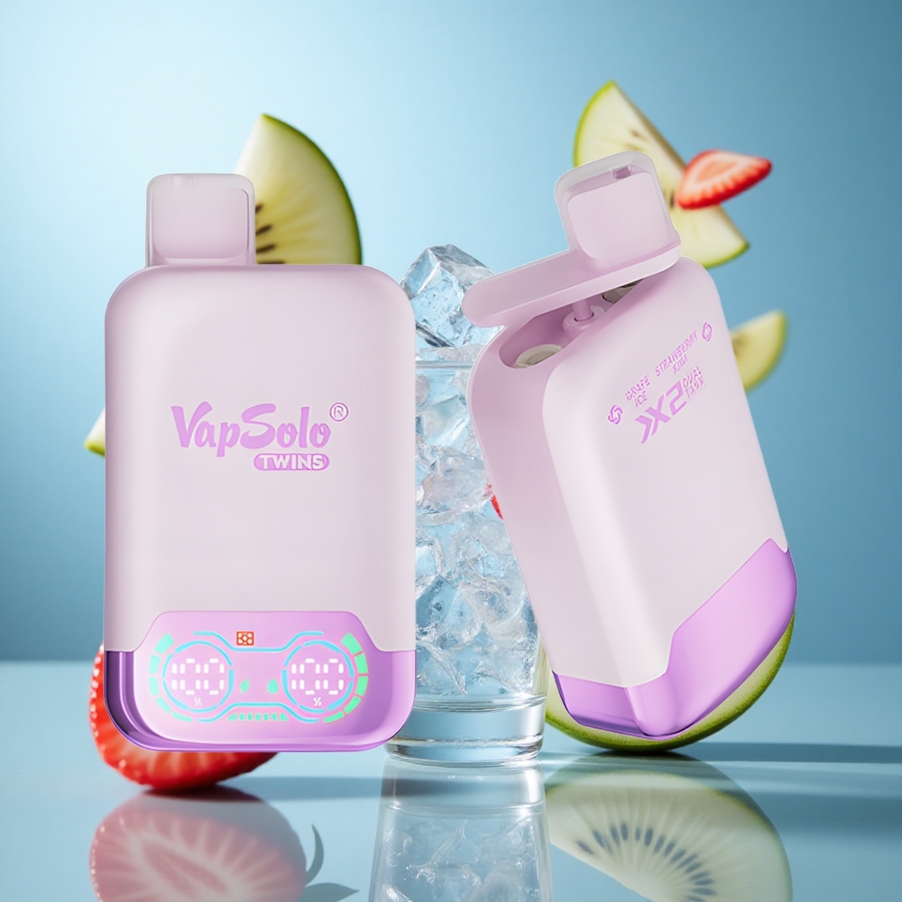 Grozd Led & Jagoda Kivi Vapsolo Twins 20000 Puffs Dimenzije pakovanja: 51 x 29 x 94.9 mm Ulje: 40 ml wholesale Serbia
