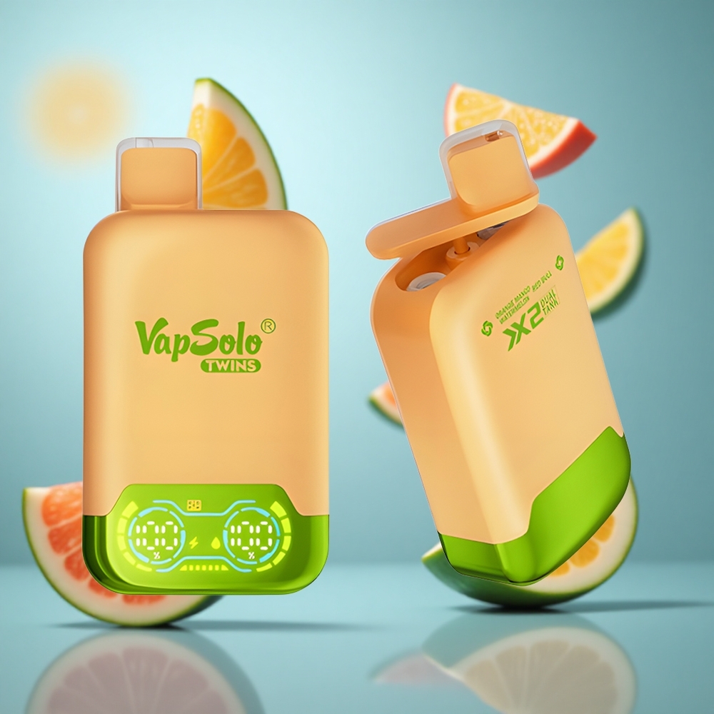 Orange Mango Lubenica & Red Bull Vapsolo Twins 20000 Puffs 40ml E-Liquid Tip-C punjenje wholesale Serbia