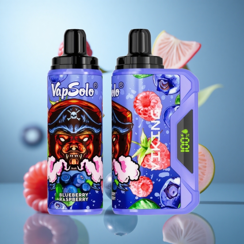 Borovnica Malina VapSolo VIKING 12000 Puffs Једнократни Вапе 22ml E-Liquid Type-C wholesale Serbia