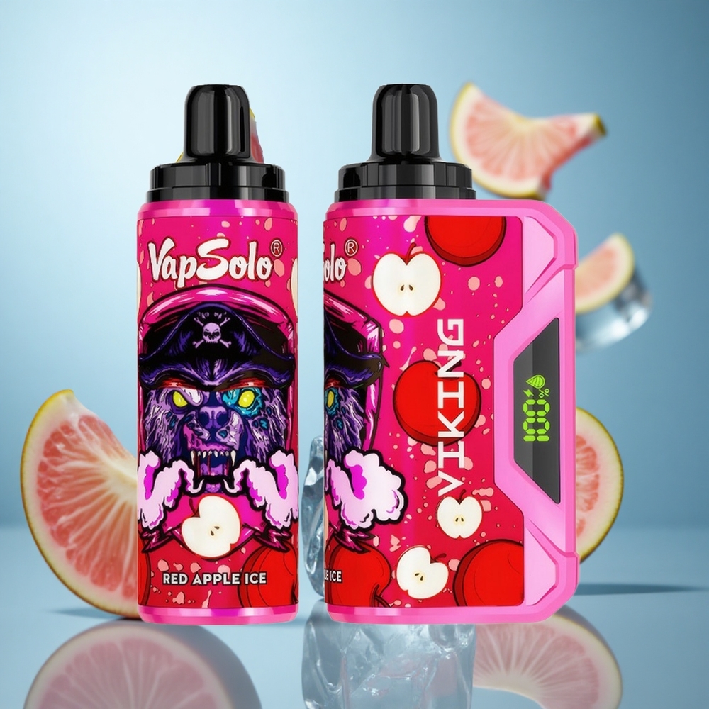 Crvena Jabuka Led VapSolo VIKING 12000 Puffs 22ml E-Tečnost 20 mg/ml & 50 mg/ml wholesale Serbia