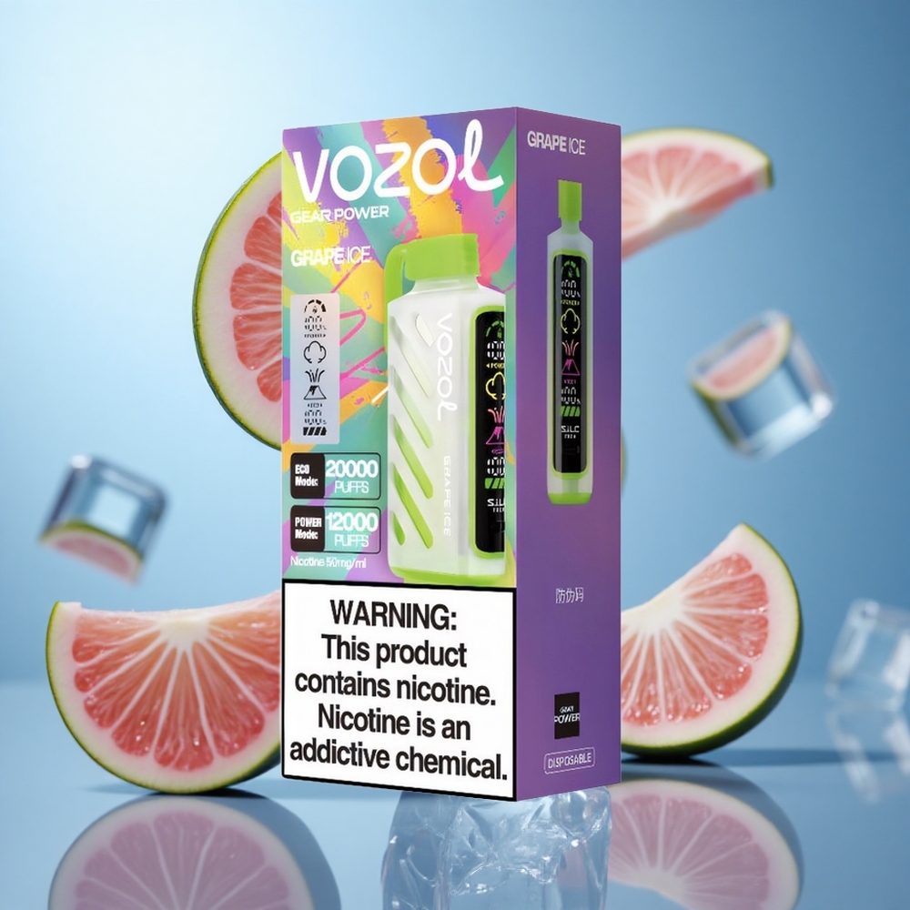 Grozd Led VOZOL Gear Power 20000 Puffs Dual Mesh Coil 20mL wholesale Serbia