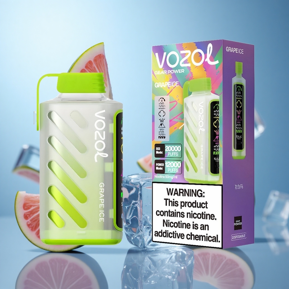 Grozd Led VOZOL Gear Power 20000 Puffs Dual Mesh Coil 20mL wholesale Serbia