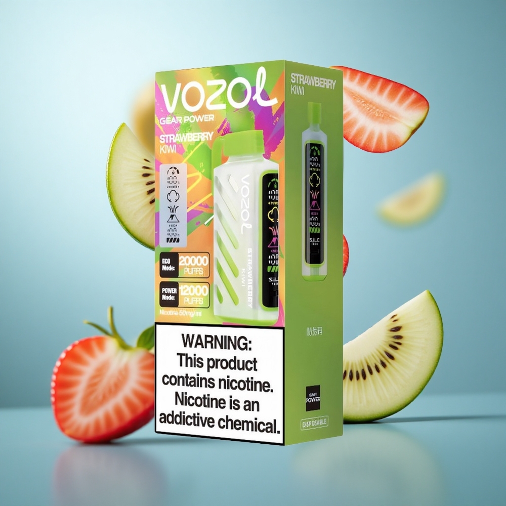 Јагода Киви VOZOL Gear Power 20000 Пуфова Технологија: S.i.L.C. Tech 20mL wholesale Serbia