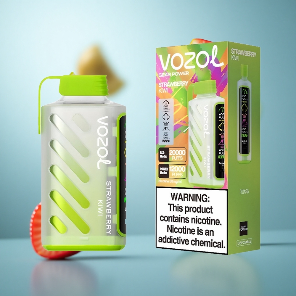 Јагода Киви VOZOL Gear Power 20000 Пуфова Технологија: S.i.L.C. Tech 20mL wholesale Serbia