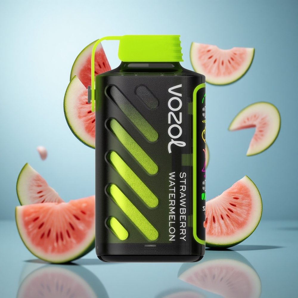Јагода Лубеница VOZOL Gear Power 20000 Пуфова Технологија: S.i.L.C. Tech 20mL Предунипњен Е-Течност wholesale Serbia
