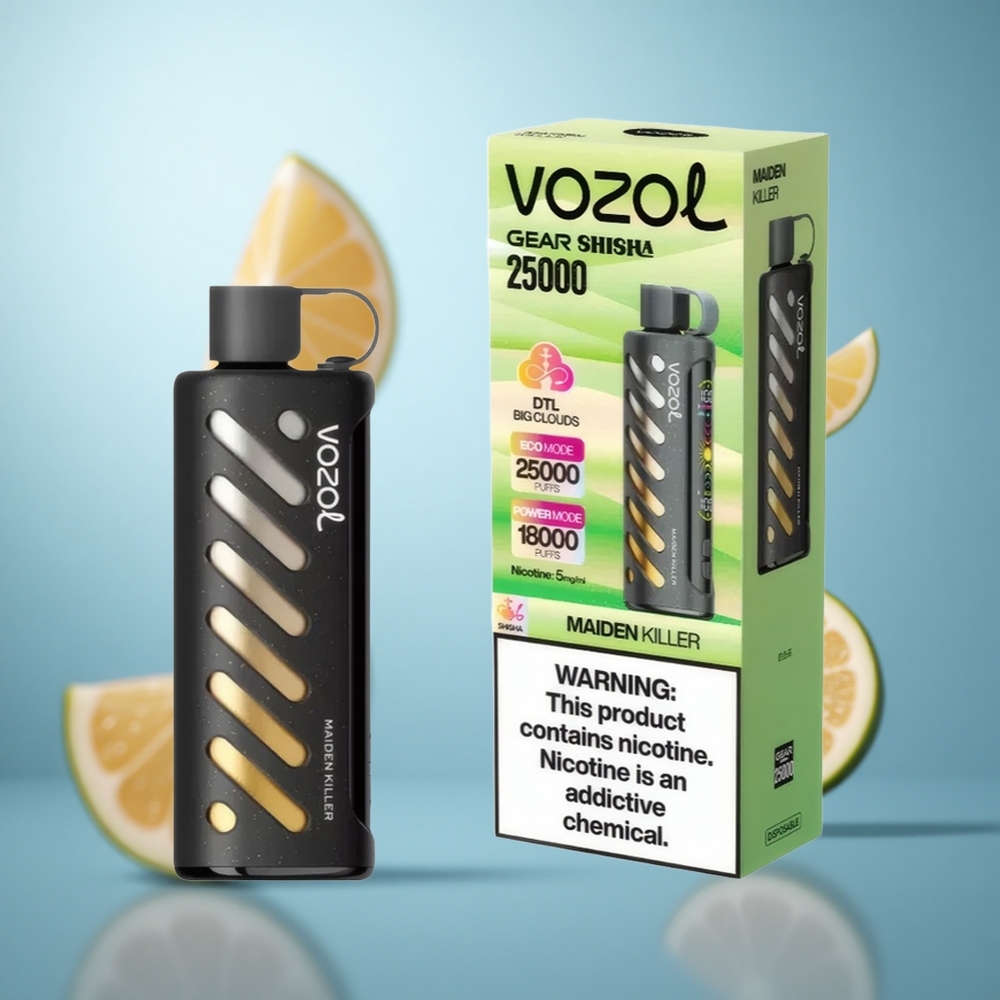 30 Ukusnih Aroma VOZOL Gear Shisha 25000 Puffs Dual Mesh Dual Modes wholesale Serbia