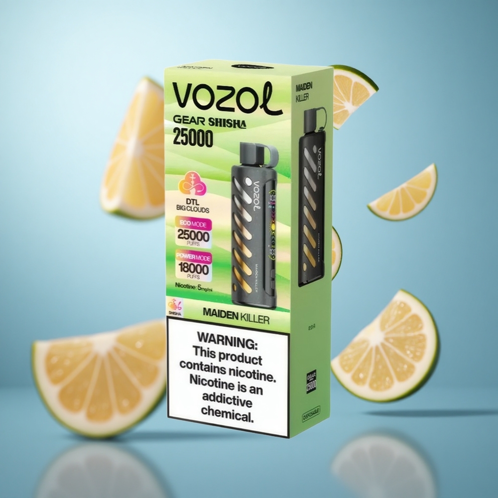 30 Ukusnih Aroma VOZOL Gear Shisha 25000 Puffs Dual Mesh Dual Modes wholesale Serbia