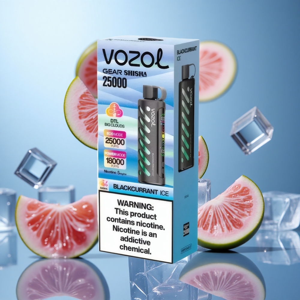 Breskva Led VOZOL Gear Shisha 25000 Puffs Dual Mrežasti Režimi wholesale Serbia