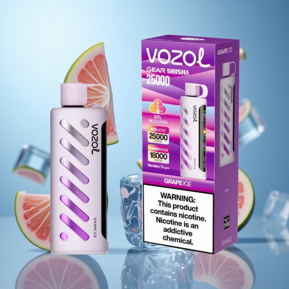 Grozd Led kombinacija VOZOL Gear Shisha 25000 Puffova Dual Mesh Dual Modes wholesale Serbia